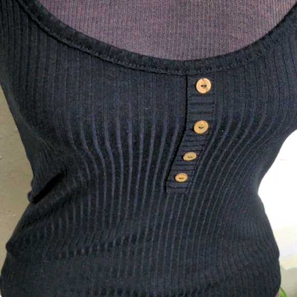 Orange Kiss Black Tank Top runs really small. - Picture 1 of 5